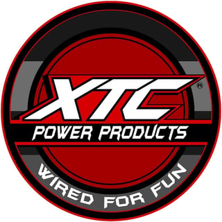 XTG Power Products logo featuring red and black circular design with Wired for Fun tagline