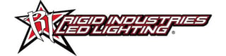 Rigid Industries LED Lighting logo with red star and black text